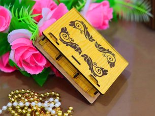 Laser Cut Gift Box Jewelry Box Birthday Gift Wedding Box