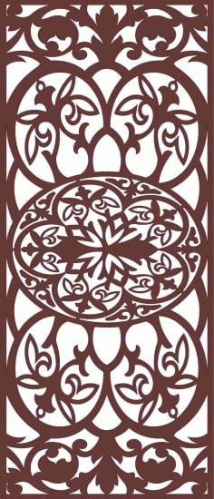 Laser Cut Grill Design Cnc Cutting Jali Pattern Template Free DXF File