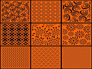 Laser Cut Jali Pattern Template Grill Panel Design Vector File