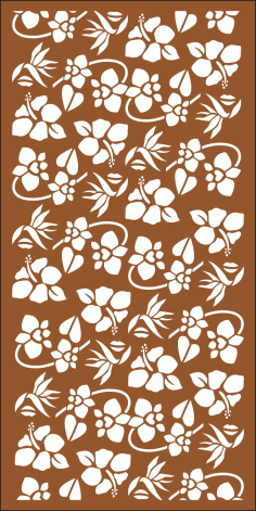 Laser Cut Jali Pattern Vector File SVG File