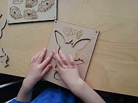 Laser Cut Kids Board Puzzle DXF File