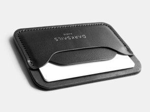 Laser Cut Leather Card Holder Leather Pouch Case Design