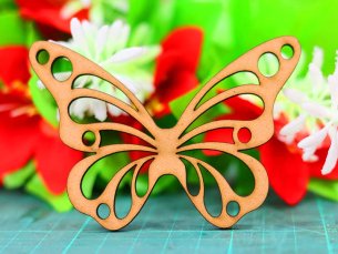 Laser Cut Out Butterfly Design Vector File