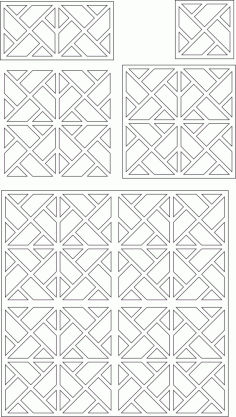 Laser Cut Panels Decorative Pattern Free CDR Vectors File