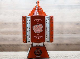 Laser Cut Ramadan Gift Lantern for Decoration Islamic Lamp