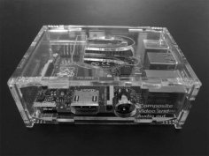 Laser Cut Raspberry Pi B Plus Acrylic Case Design Vector File