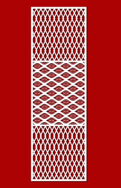 Laser Cut Room Divider Screen Panel Free DXF File