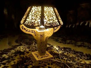 Laser Cut Table Lamp Decorative Lamp Design Lamp Model