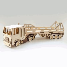 Laser Cut Truck Free CDR File