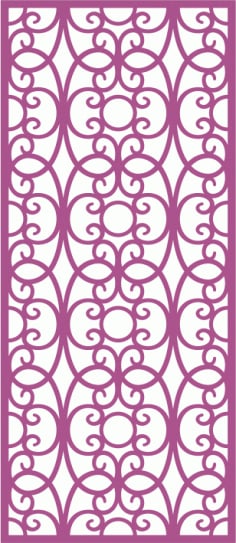 Laser Cut Vector Panel Seamless 174 Free CDR Vectors File