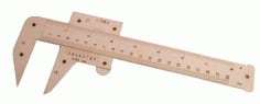 Laser Cut Vernier Caliper Sample DXF File