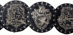 Laser Engraving Coasters Harry Potter CDR File