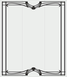 Lattice Plasma Screen Divider Panel CDR File