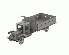 Loaderr Truck Laser Cut DXF File