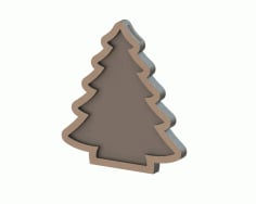 MDF Christmas tree Laser Cut CDR File