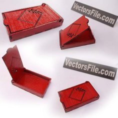 MDF mini Gift Box Vector File for Laser Cutting