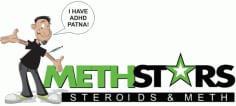 Meth Stars Logo Free CDR Vectors File