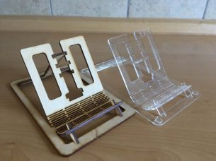 Mobile Phone Display Stand Laser Cut Portable Phone Holder