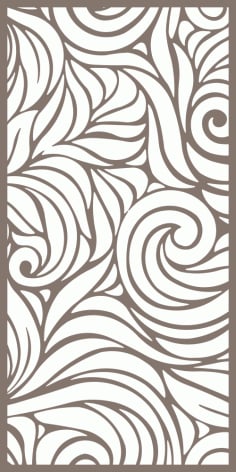 Modern Seamless Floral Pattern Free Vector CDR File