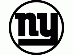 Ny Logo Design DXF File