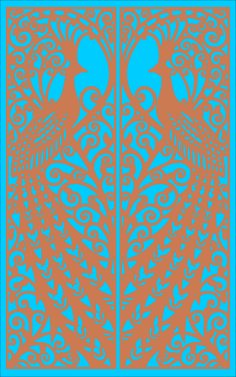 Plasma Cutting Peacock Jali Pattern Design Free Vector File