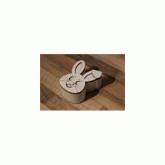 Rabbit Shape Box DXF File