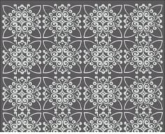 Repeating Geometric Pattern Free CDR Vectors File