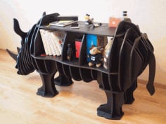 Rhino Shelf Laser Cut CDR File