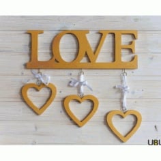 Romantic Frames Laser Cut Free Vector CDR File