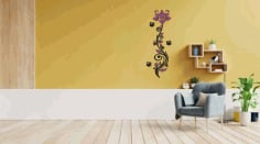 Rose Flower 3D Acrylic Wall Decor Free Laser Cut Vector File