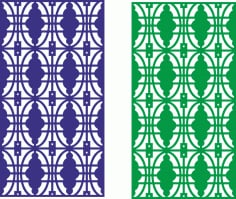 Seamless Lace Border Design Partition Screen Free CDR Vectors File