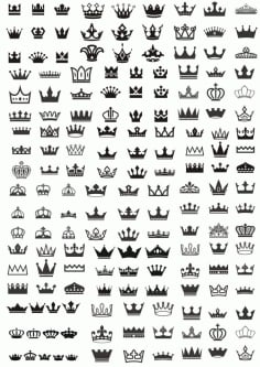 Set Of Royal Crown CDR File