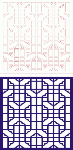 Tile Catalog Design for Free Laser Cut CDR File