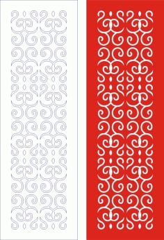 Traditional Jali Design Laser Cut CDR File