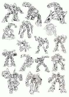 Transformer Pack CDR Vectors File