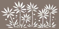 Tree Floral Pattern Vector Free CDR File