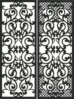 Unique and Beautiful Grill Design Ideas for Windows DXF File