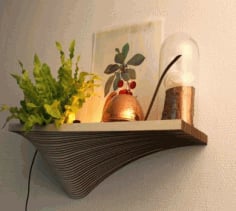 Upper Wooden Shelf CDR File