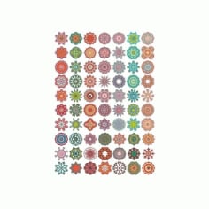 Vector Decorative Mandala Ornaments CDR File