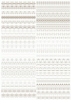 Vector Lace Vector Borders Free CDR Vectors File