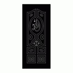 Vinyl Door Panel Design DXF File