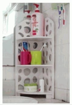 Washroom Essential Rack Organizer CDR File