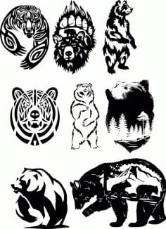 Wildlife Vector Art Free CDR File