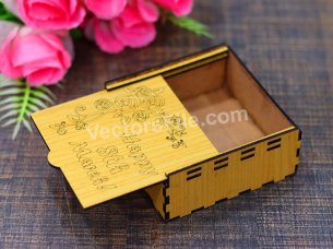 Women’s Day Laser Cut 8th March Gift Box Idea