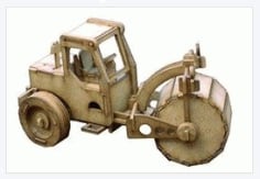 Wood Mini Bulldozer CDR File