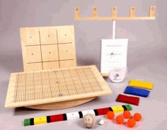 Wooden Board Kids Game CDR File