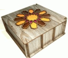 Wooden Boxes for gifts for Laser Cut CNC DXF File