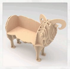 Wooden Deer Animal Shelf Laser Cut Vector CDR File