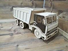 Wooden Truck Laser Cutting CNC CDR File